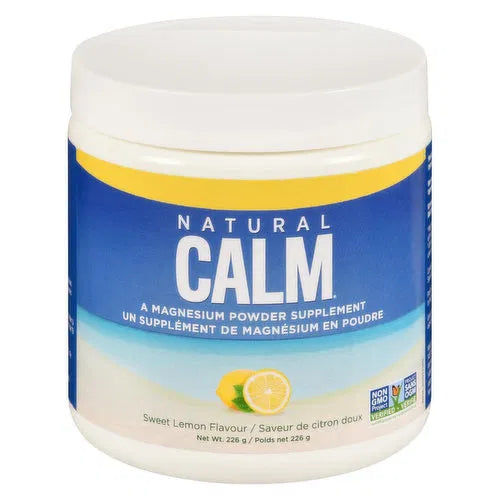 Natural Calm - Magnesium Sweet Lemon, 226 Gram