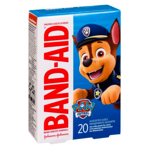 Johnson & Johnson - Paw Patrol Assorted Bandages, 20 Each