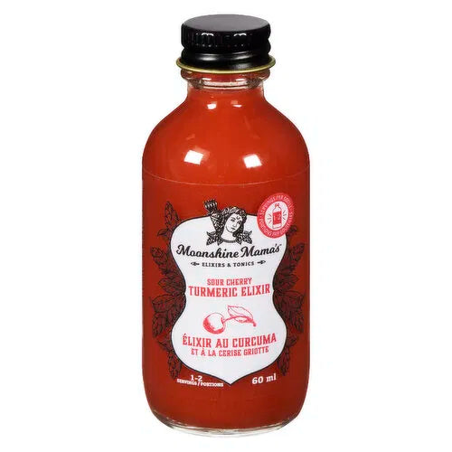Moonshine Mama - Sour Cherry Turmeric Elixir, 60 Millilitre