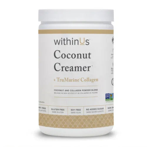 WithinUs - Coconut Creamer + Collagen, 275 Gram