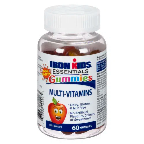 Iron Kids - Essentials Multi Vitamin Gummies - Assorted, 60 Each