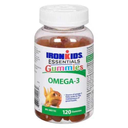 Iron Kids - Omega 3 Gummies - Assorted, 120 Each