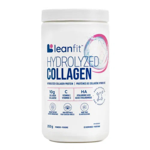 LEANFIT - Hydrolyzed Collagen Unflavoured, 253 Gram