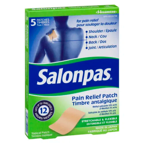 Salonpas - Pain Relief Topical Patch, 1 Each
