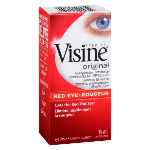 Visine - Red Eye Drops - Original, 15 Millilitre