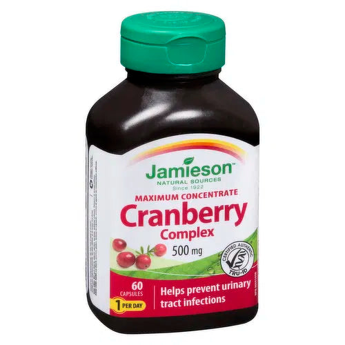 Jamieson - Cranberry Complex 500mg, 60 Each