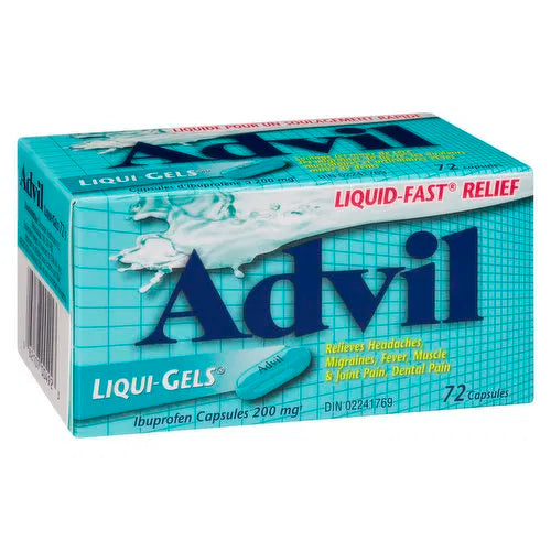 Advil - Liqui-Gels 200mg, 72 Each