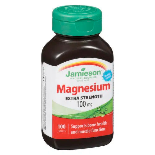 Jamieson - Magnesium 100mg, 100 Each