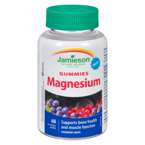 Jamieson - Magnesium Gummies, 60 Each