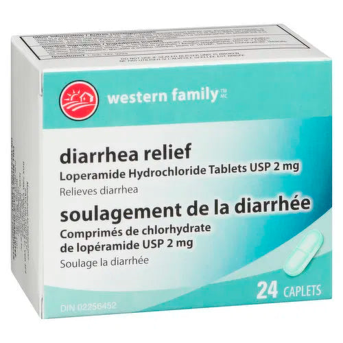 Western Family - Diarrhea Relief, 24 Each