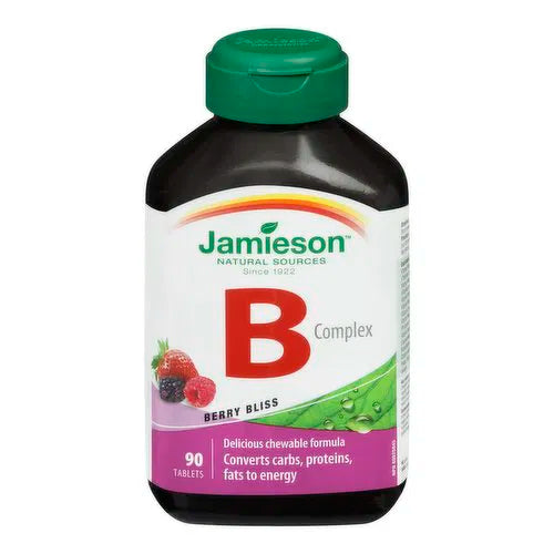 Jamieson - Vitamin B Complex Berry Bliss, 90 Each
