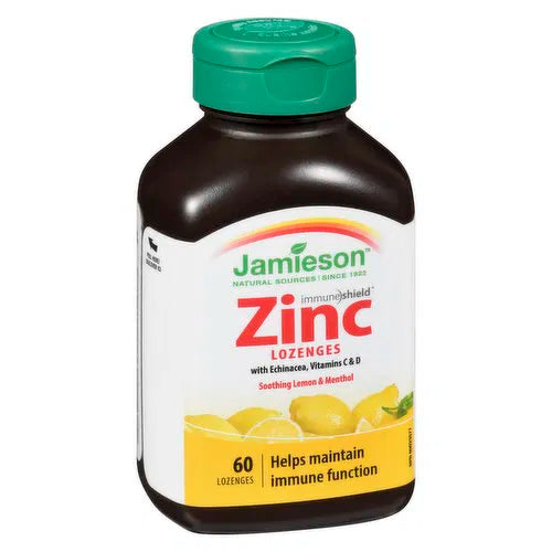 Jamieson - Zinc Lozenges With Vitamin C&D, 60 Each
