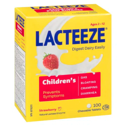 Lacteeze - For Children, 100 Each