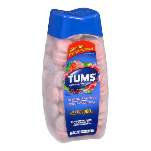 Tums - Ultra Strength Assorted Berries, 160 Each