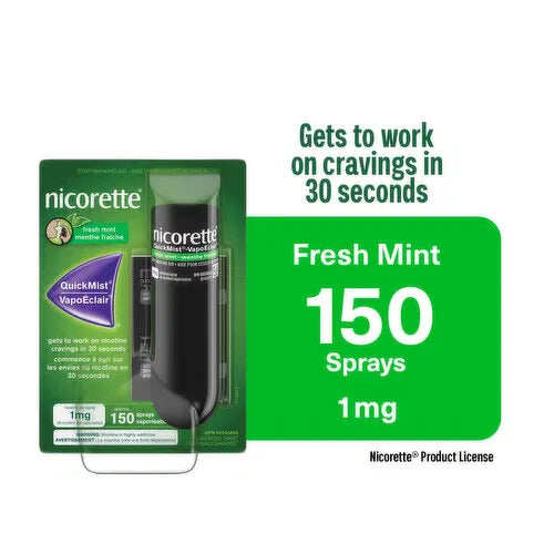 Nicorette - Quick Mist Fresh Mint 1mg, 1 Each