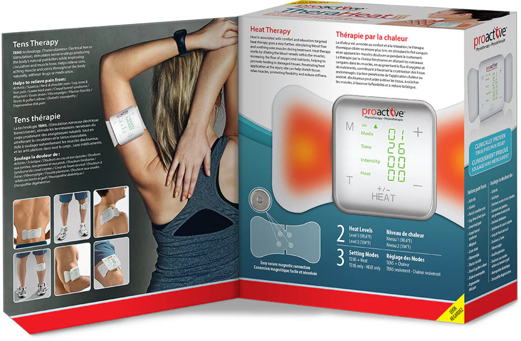 ProActive Thera-Heat Physiotherapy Device with TENS & Heat