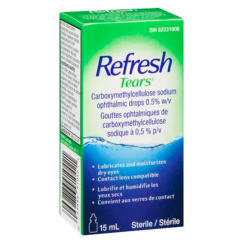 Refresh - Tears Lubricant Eye Drops, 15 Millilitre