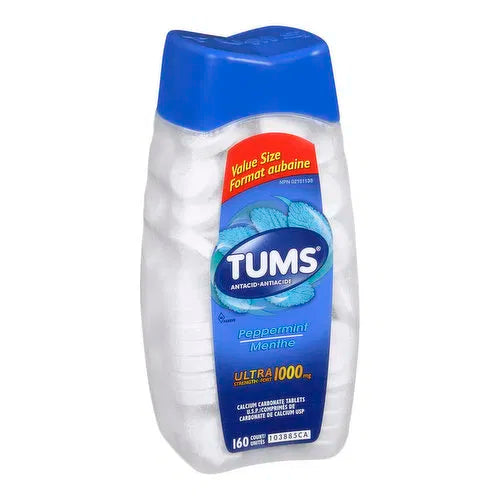 Tums - Ultra Strength Peppermint, 160 Each