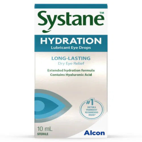Systane - Ultra Hydration Lubricant Eye Drops, 10 Millilitre
