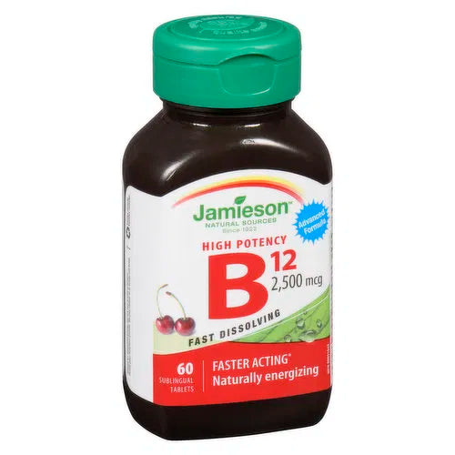 Jamieson - B12 Vitamins, 60 Each