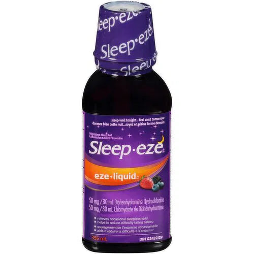 Sleep Eze - Liquid, Berry Flavour, 355 Millilitre