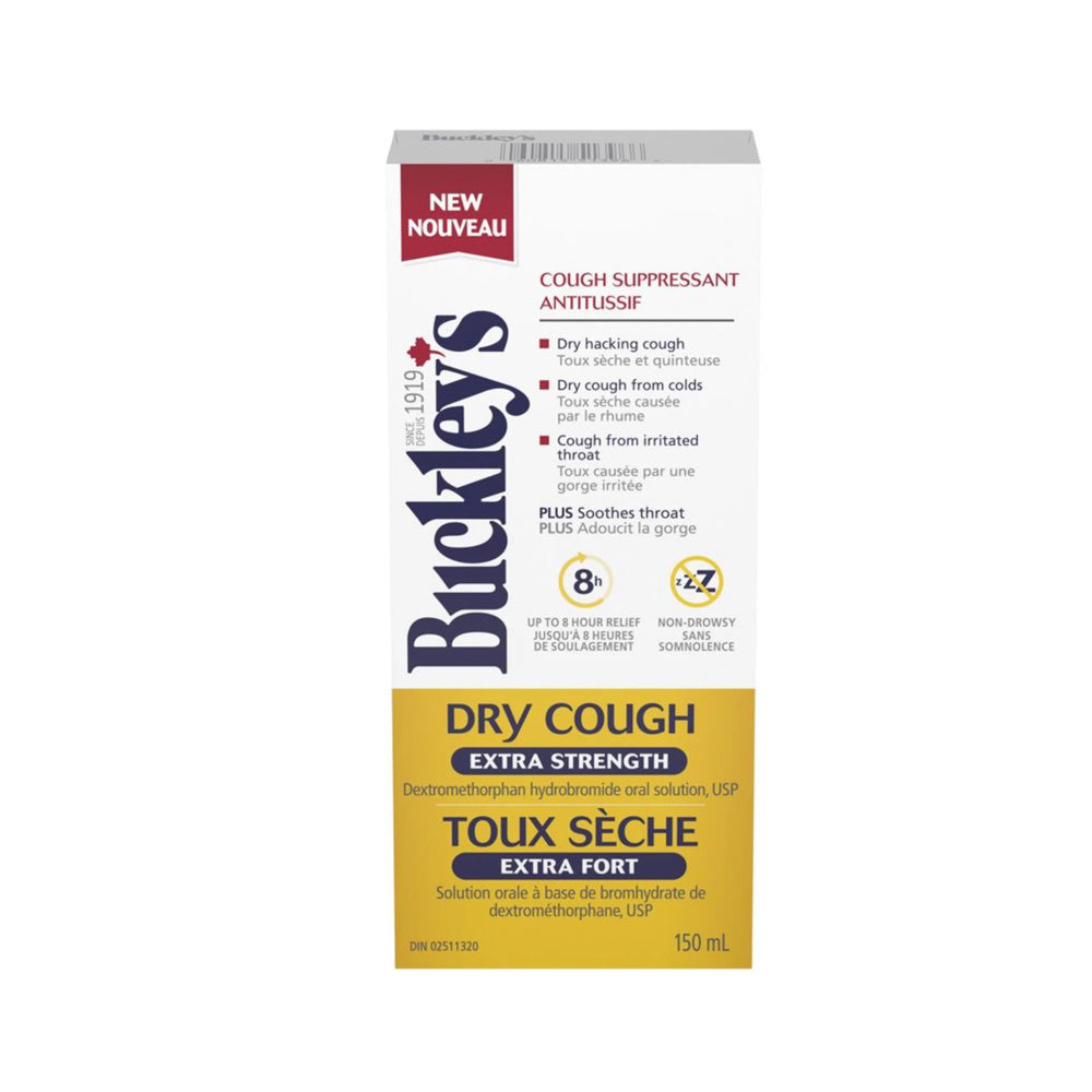 Buckley's Syrup, 150ml Dry Cough Extra Strength