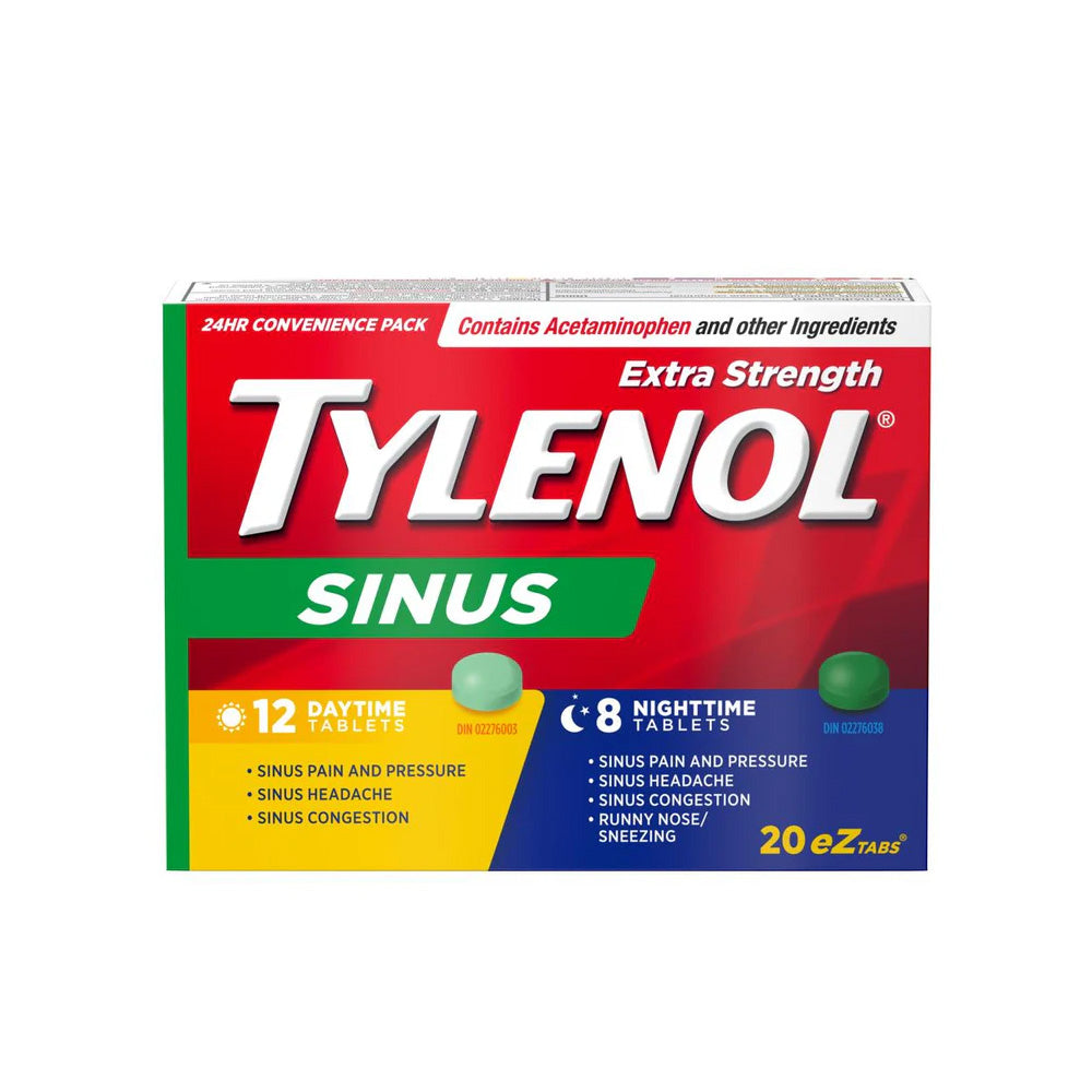 Extra Strength TYLENOL Sinus Day & Night