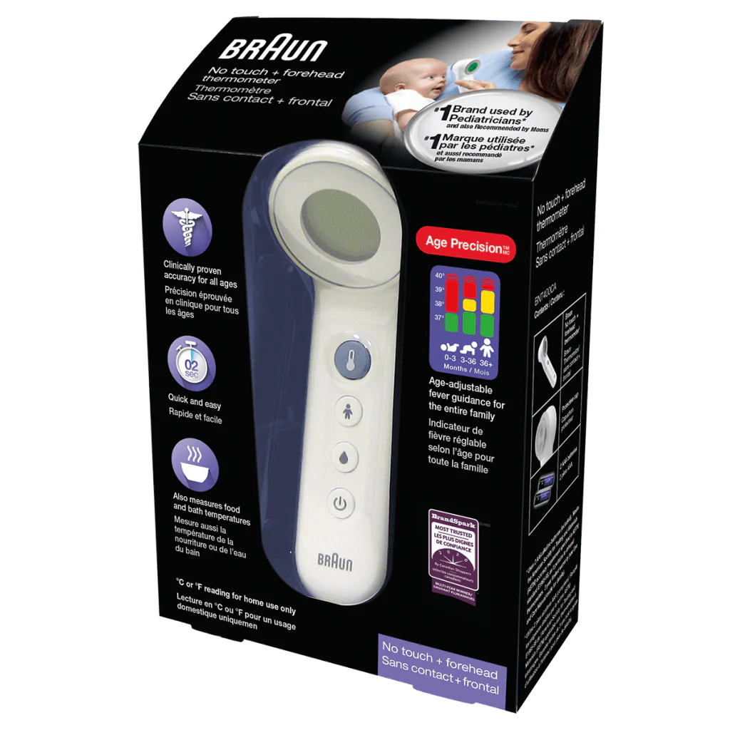 Braun - No Touch + Forehead Thermometer