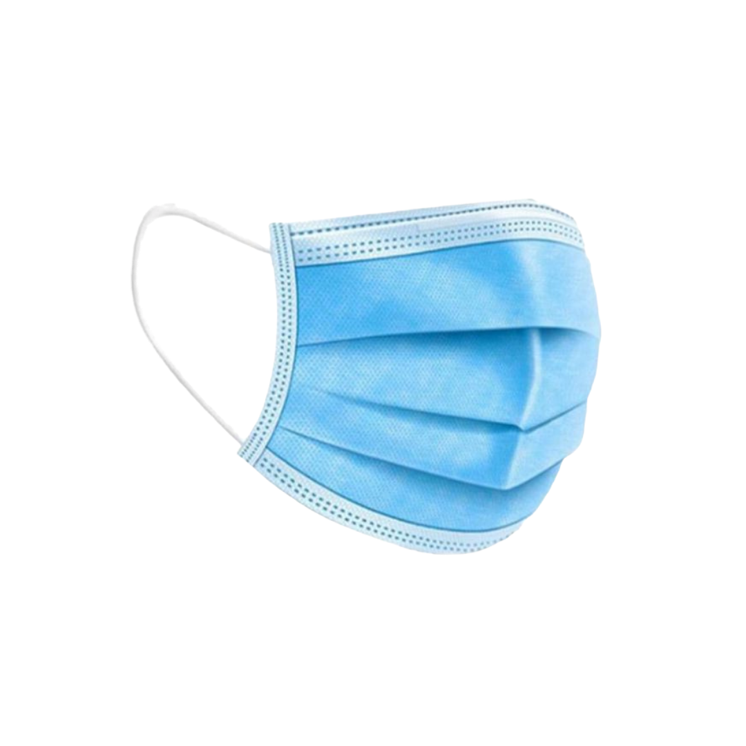 3-Ply Ear Loop | Blue Disposable Face Mask (50 masks/box) |