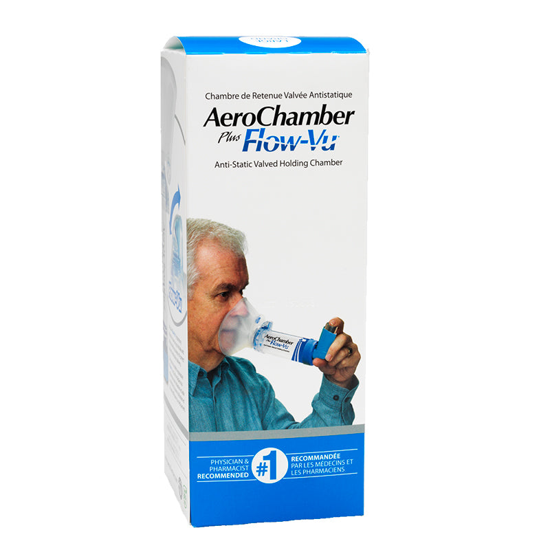 AeroChamber Plus Flow-Vu Chamber with Large Mask