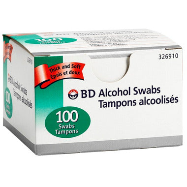 Alcohol Prep Pads | 1 Box - 100 Pads