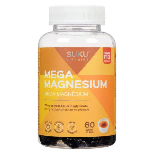 SUKU Vitamins - Mega Magnesium, 60 Each