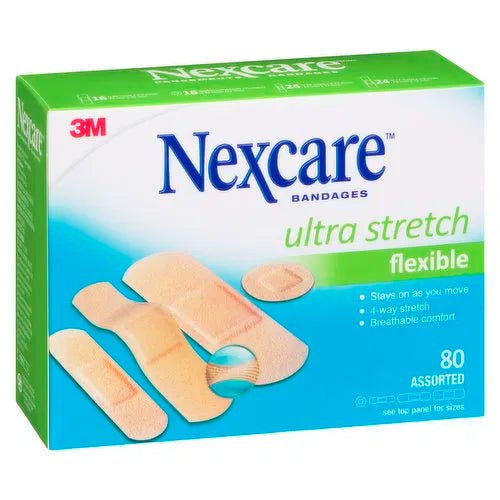 Nexcare - Ultra Stretch Bandages, 80 Each