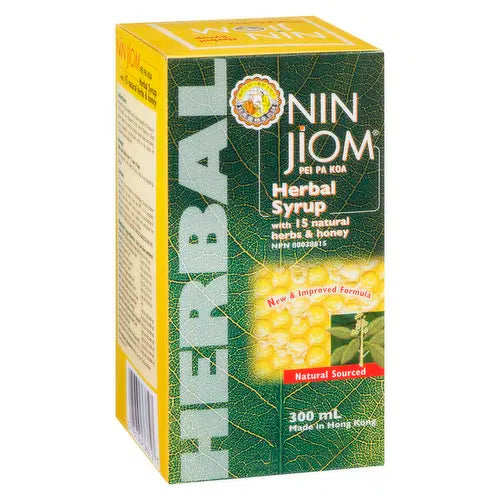 NIN JIOM - Herbal Cough & Throat Syrup, 300 Millilitre