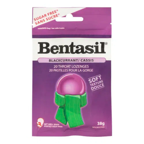 Bentasil - Lozenges - Blackcurrant, 20 Each