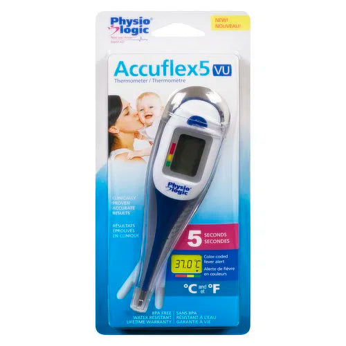 Physio Logic - Accuflex5 Digital Thermometer - Flexible, 1 Each
