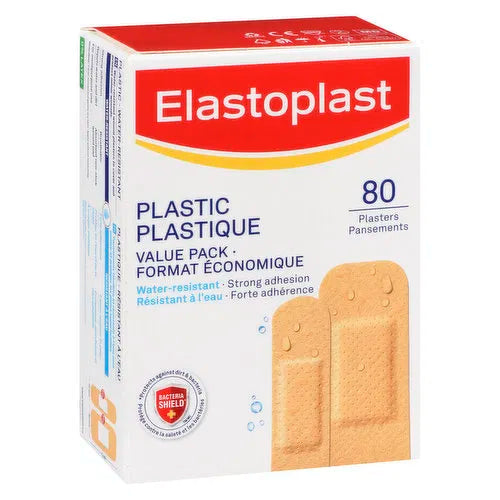 Elastoplast - Elastoplast Plastic Family Pack, 80 Each
