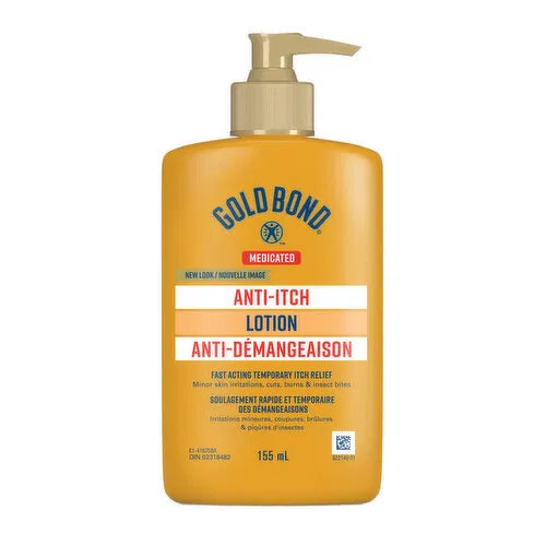 Gold Bond - Anti-Itch Lotion, 155 Millilitre