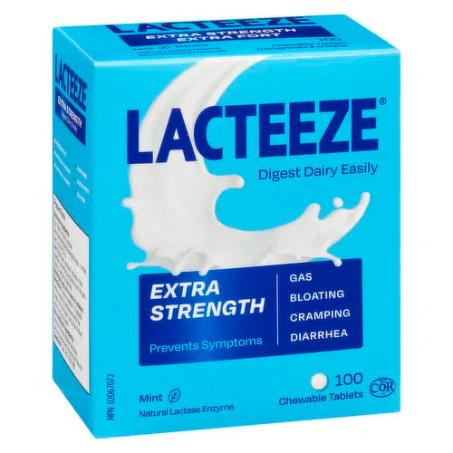 Lacteeze - Ex-Strength, 100 Each