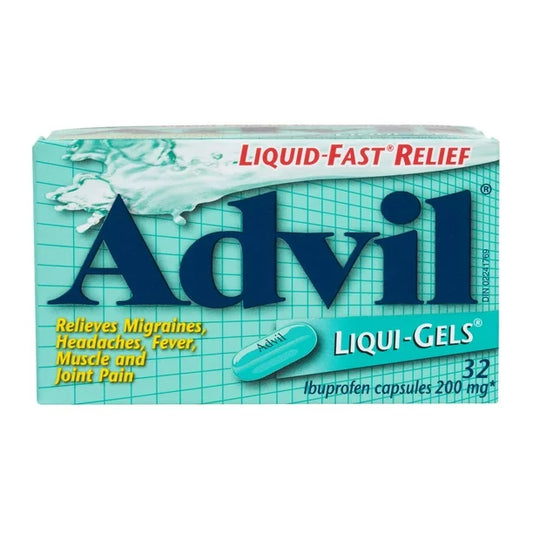 Advil Liqui-Gels Capsule 200mg (32 ct)