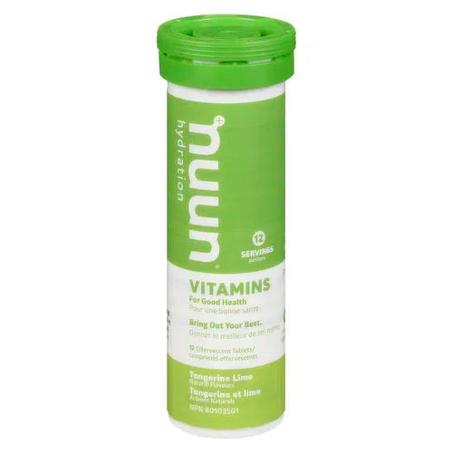 nuun - Vitamin Water Tablet - Hydration Tangerine Lime, 12 Each