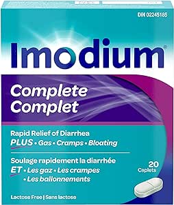 Imodium Advanced Rapid Relief Anti-Diarrheal Caplets, 20 Count