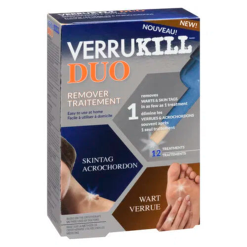 Verrukill - Duo Wart Skintag Remover, 12 Each