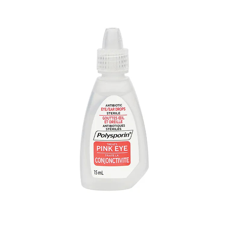 Polysporin Antibiotic Drops For Eye Infections (15mL)