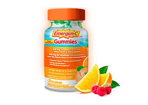 Emergen-C Gummies Orange, Raspberry & Tangerine